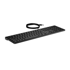 HP Wired Desktop 320K Keyboard - Reliable Performance & Comfort for Your Workstation | 9SR37UT#AB9